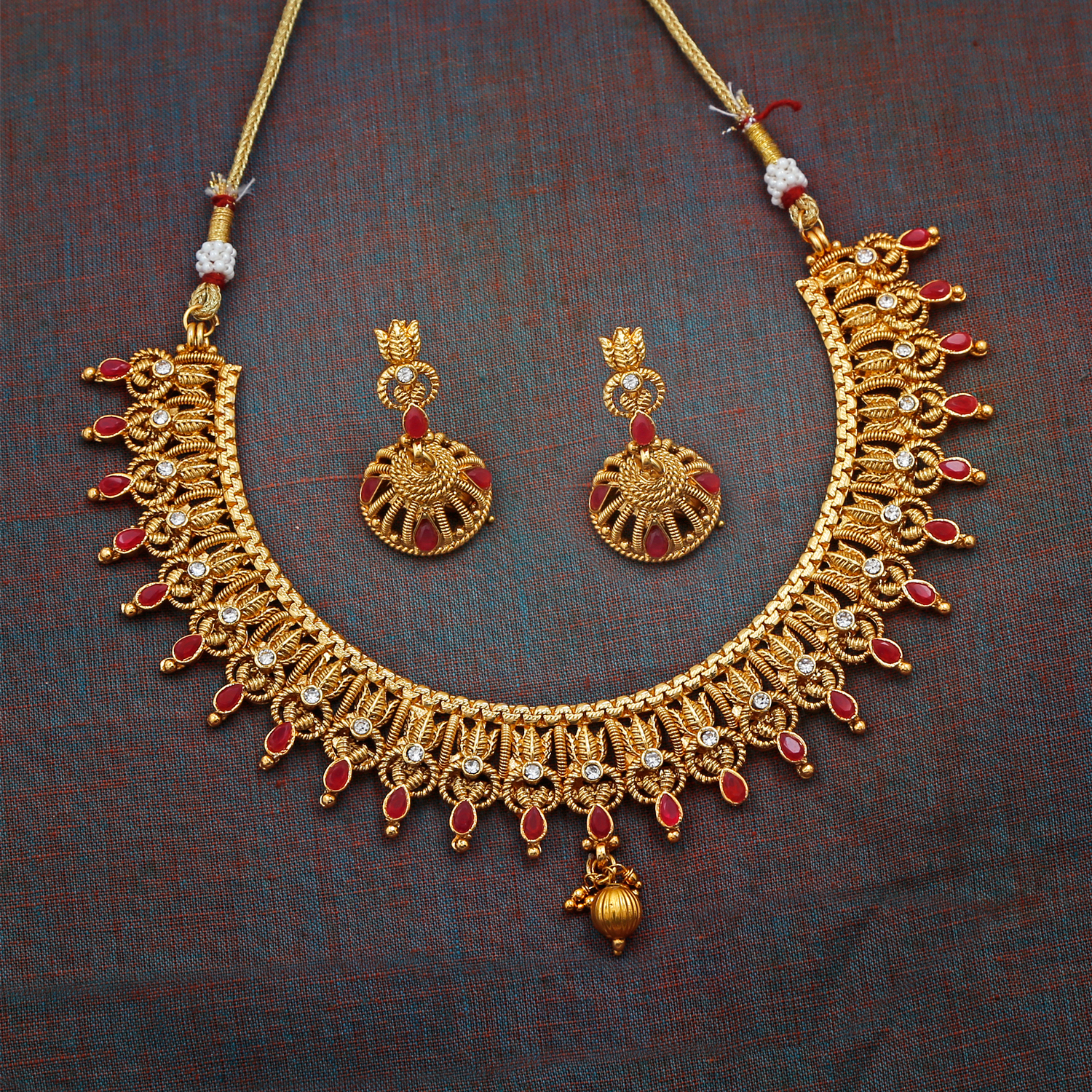 Apara bridal clearance gold plated